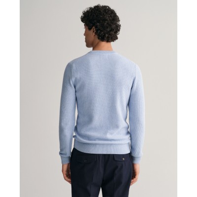 MICRO COTTON TEXTURE C  NECK