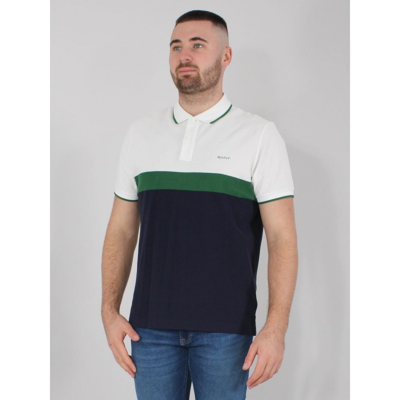 STRIPE PIQUE SS  POLO