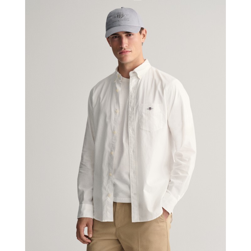 REG COTTON LINEN SHIRT