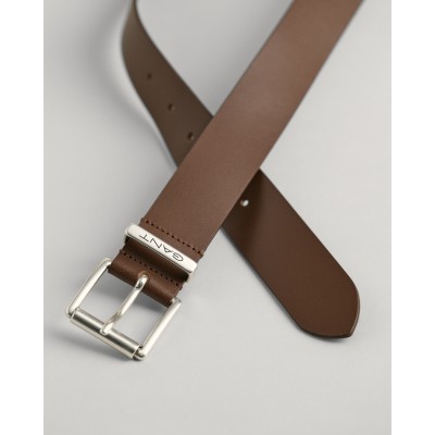 Logo Leather Belt