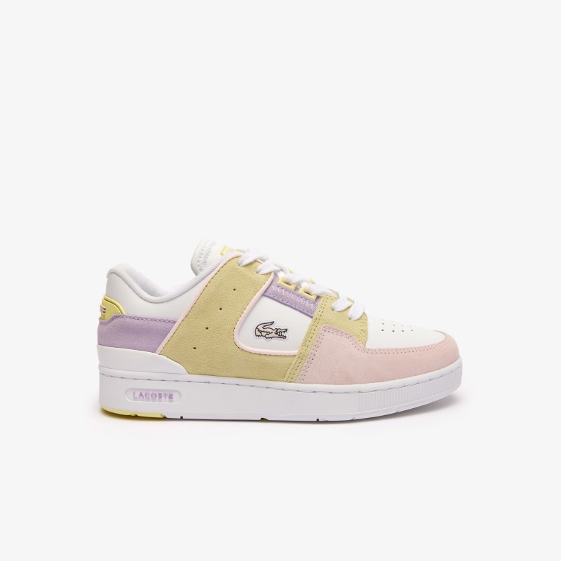 Sneakers Court Cage femme en cuir