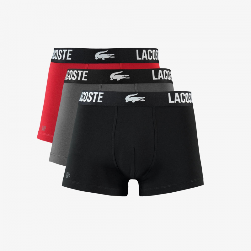 Lot de 3 boxers courts à ceintures siglées