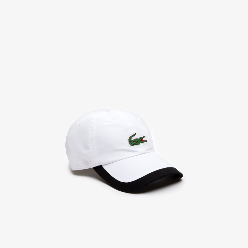 Casquette Lacoste SPORT légère avec bordure contrastée