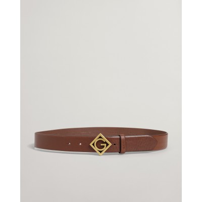 D1. ICON G LEATHER BELT