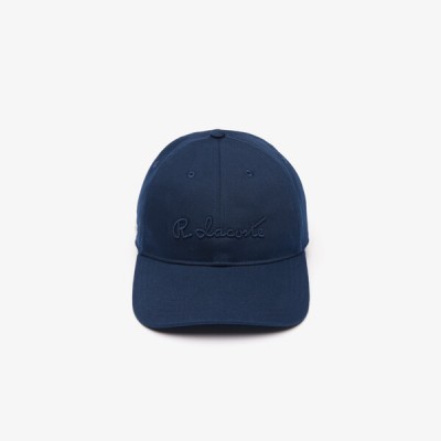 Casquette avec broderie 3D R. Lacoste