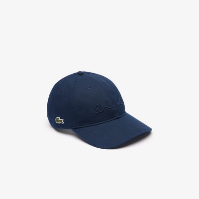 Casquette avec broderie 3D R. Lacoste