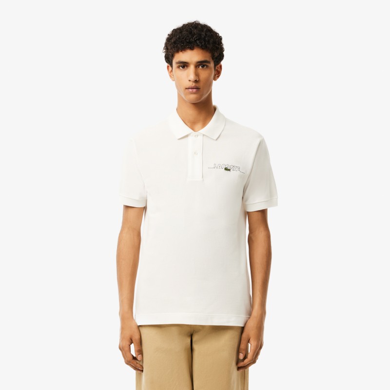 Polo Original L.12.12 wording Lacoste fabriqué en France