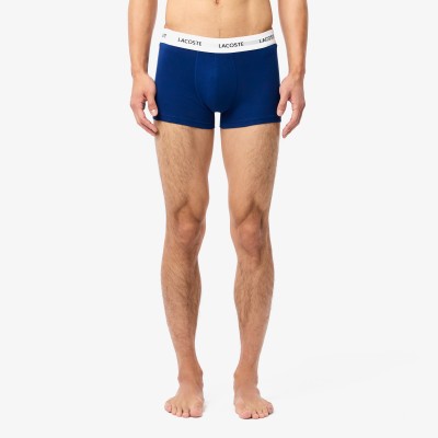 Lot de 3 boxers courts en coton stretch