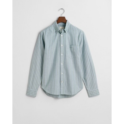 Regular Fit Striped Archive Oxford Shirt