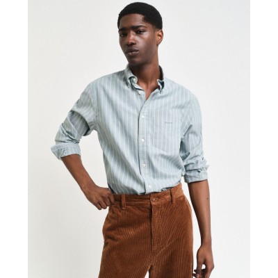 Regular Fit Striped Archive Oxford Shirt