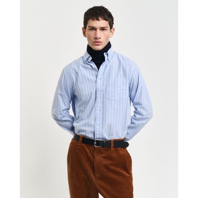 Regular Fit Striped Archive Oxford Shirt 