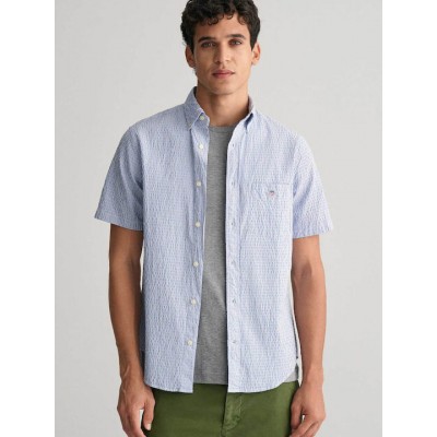 REG SEERSUCKER STRIPE SS SHIRT