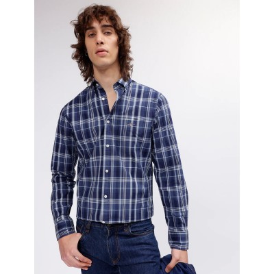 REG COLORFUL POPLIN CHECK SHIRT