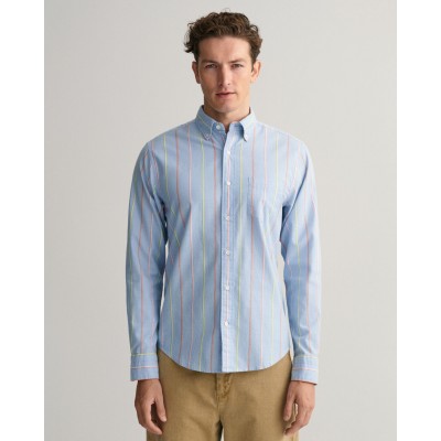 REG UT ARCHIVE OXFORD STRIPE SHIRT