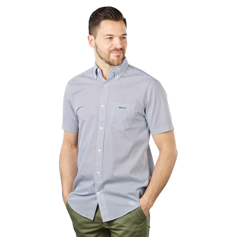 REG MICRO PRINT SS SHIRT