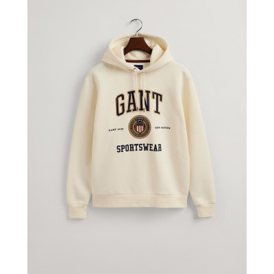 D1. GANT CREST SHIELD SWEAT HOODIE