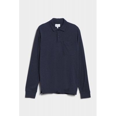 TENCEL WOOL LS POLO