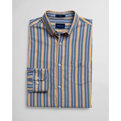 D1. WINDBLOWN OXFORD STRIPE REG BD