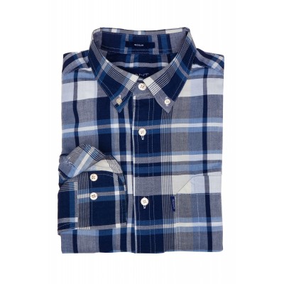 O2. INDIGO PLAID REG BD