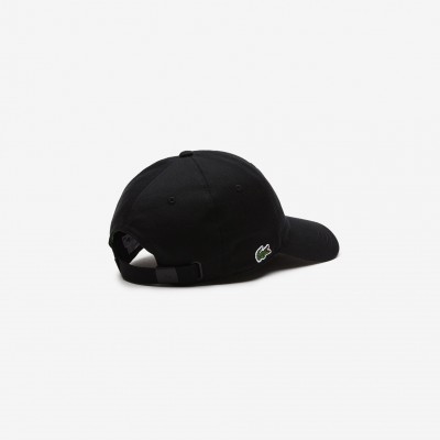 Casquette unisexe Lacoste en twill de coton biologique