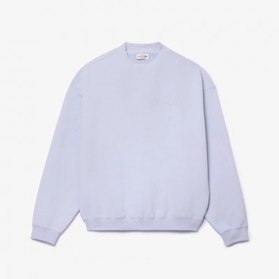 Sweatshirt oversize fit en piqué double-face