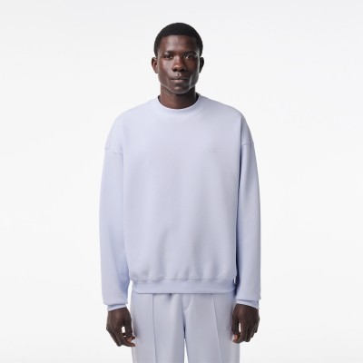 Sweatshirt oversize fit en piqué double-face