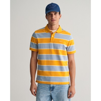 STRIPE PIQUE SS POLO