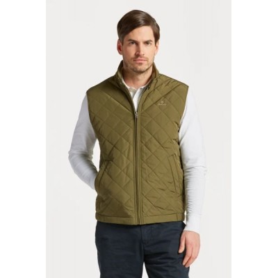 QUILTED WINDCHEATER VEST