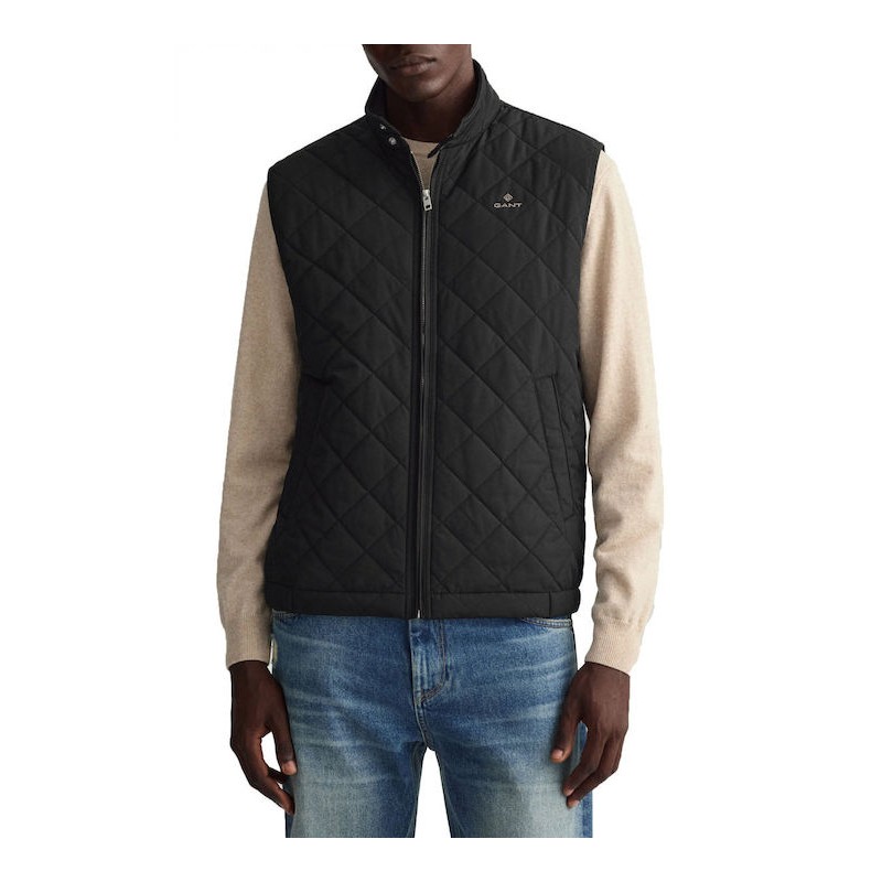 QUILTED WINDCHEATER VEST