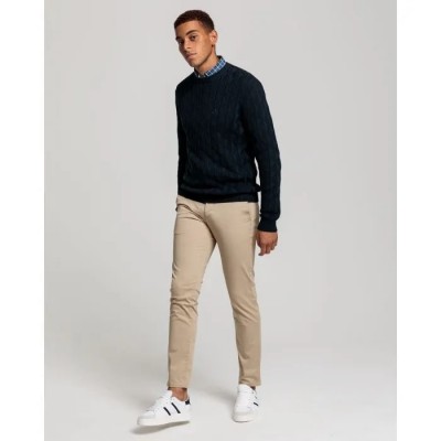 SLIM TWILL CHINOS