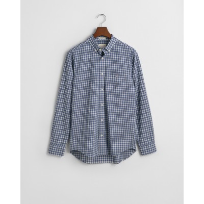 REG POPLIN SMALL CHECK SHIRT