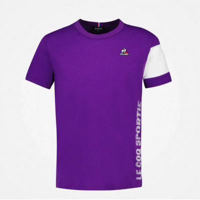 SAISON 2 Tee SS N°1 M violet j