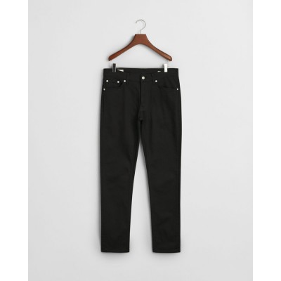 Jeans slim noir durable.