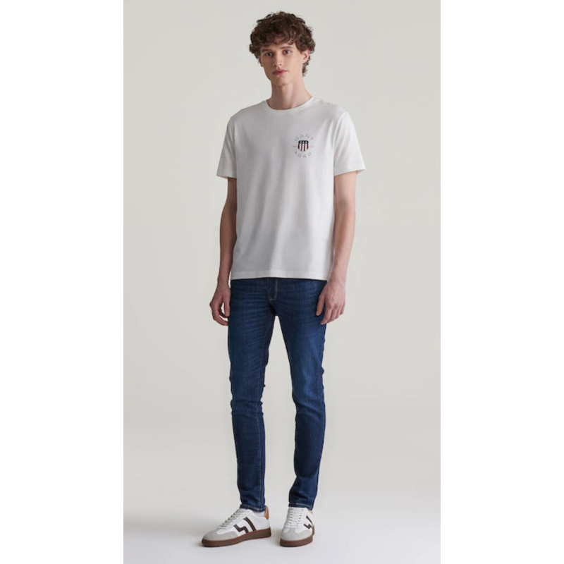 Gant T-shirt à manches courtes pour hommes 