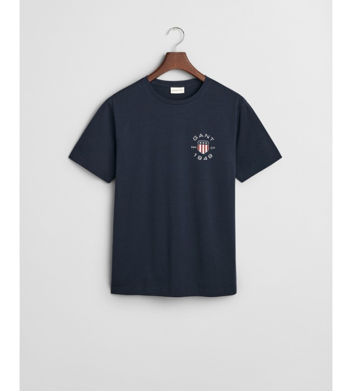 Gant T-shirt à manches courtes pour hommes 