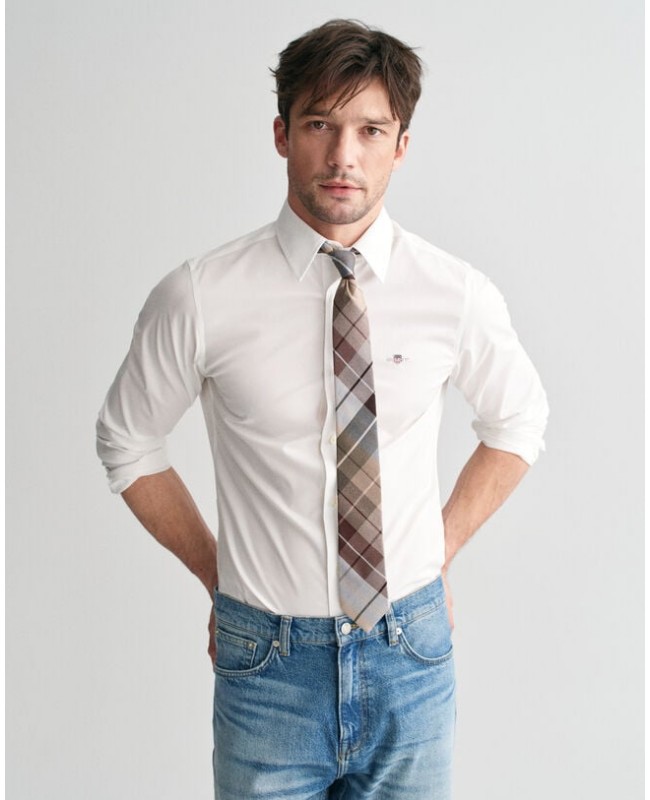 CHEMISE POPLIN SLIM STRETCH