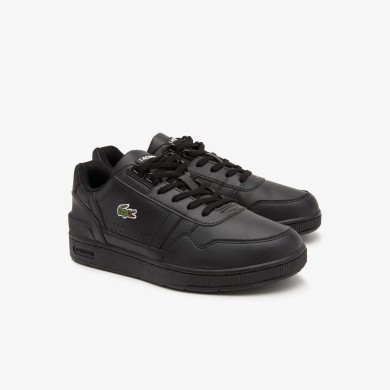 Sneakers T-Clip junior Lacoste en synthétique avec détail coloré