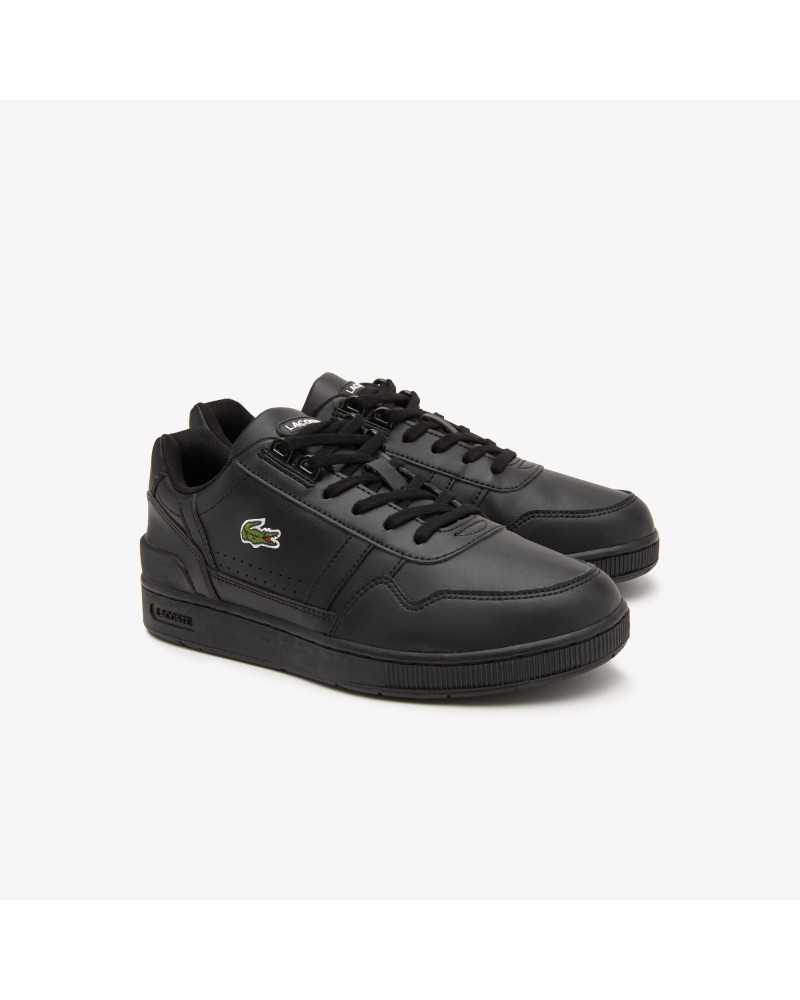 Sneakers T-Clip junior Lacoste en synthétique avec détail coloré