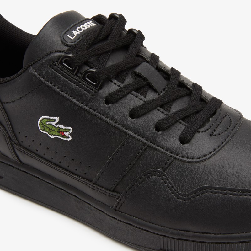 Sneakers T-Clip junior Lacoste en synthétique avec détail coloré