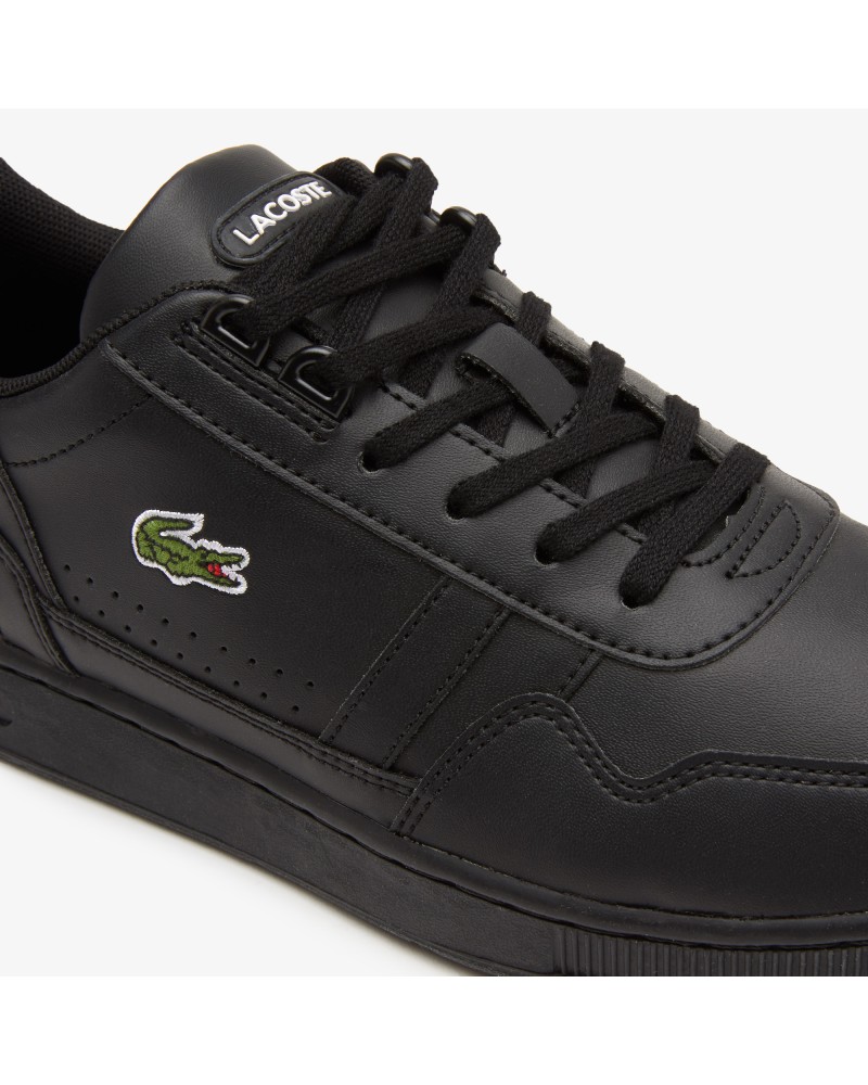 Sneakers T-Clip junior Lacoste en synthétique avec détail coloré