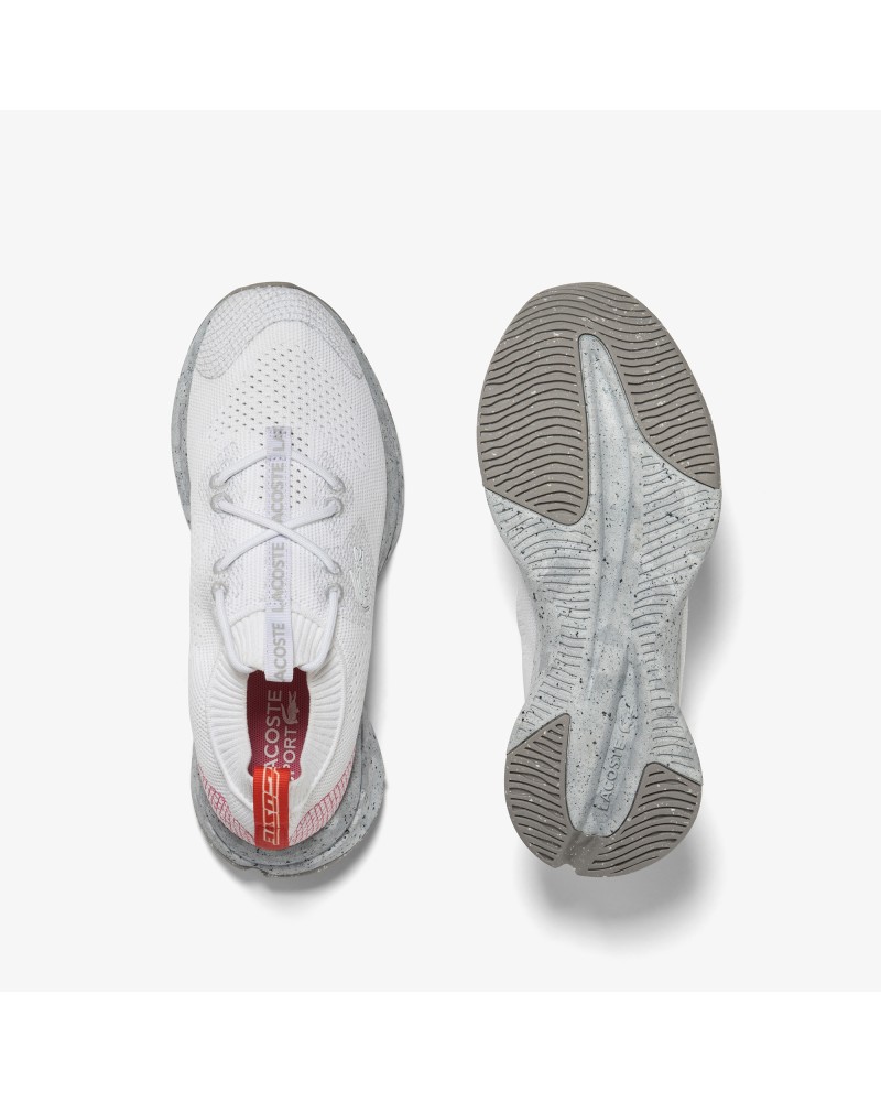 Sneakers Run Spin Eco femme Lacoste en textile