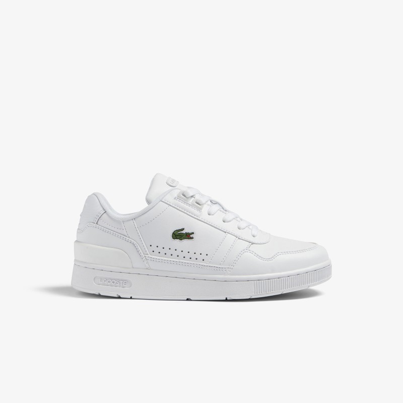 Sneakers T-Clip femme Lacoste en cuir