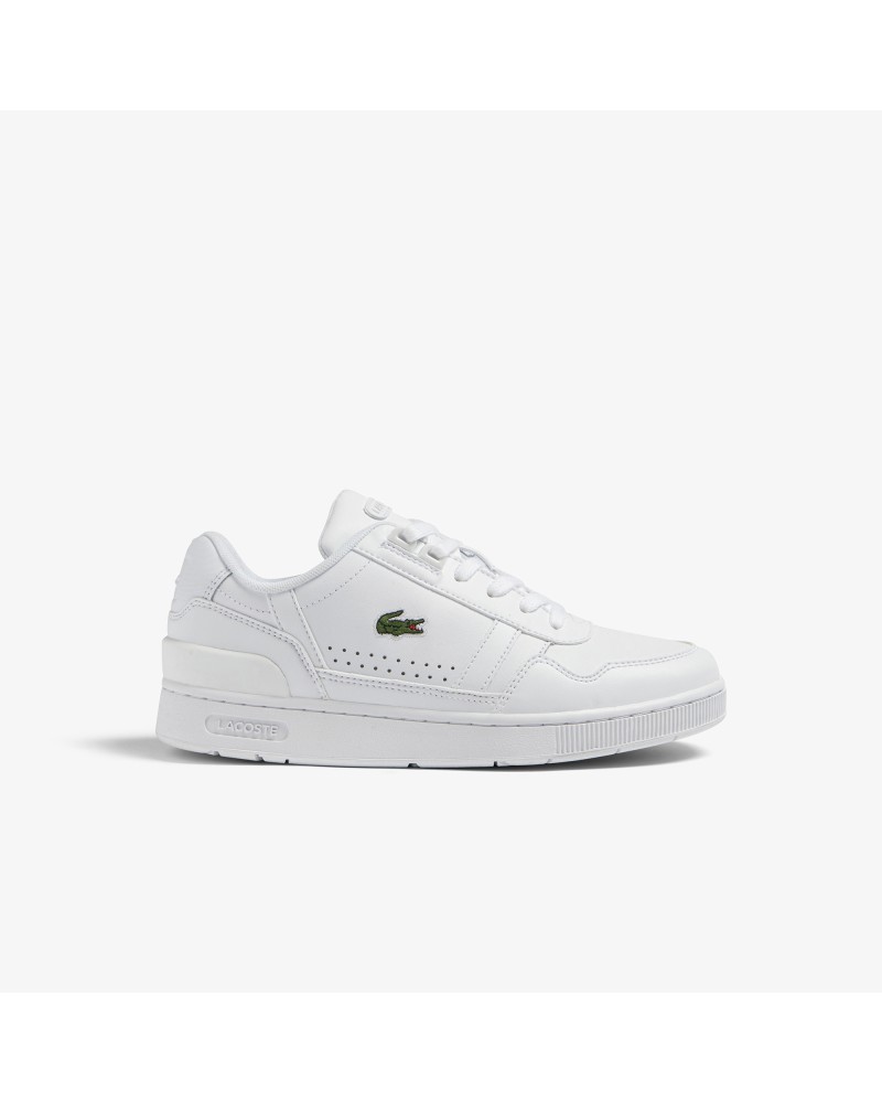 Sneakers T-Clip femme Lacoste en cuir