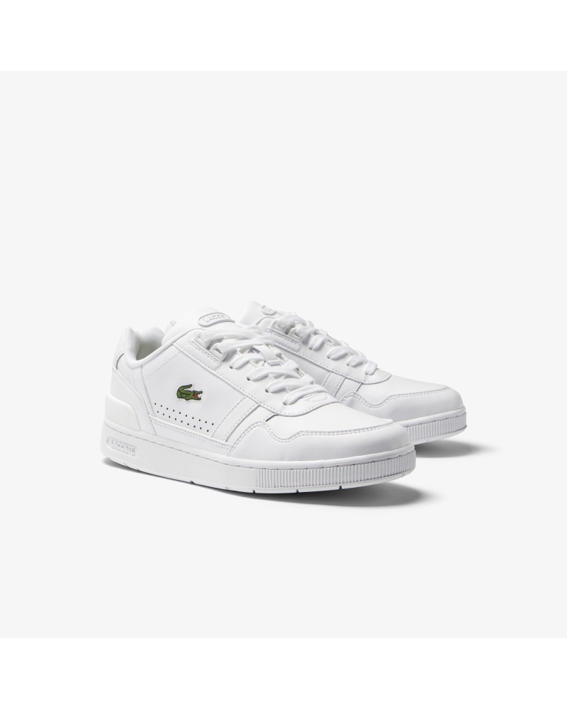 Sneakers T-Clip femme Lacoste en cuir