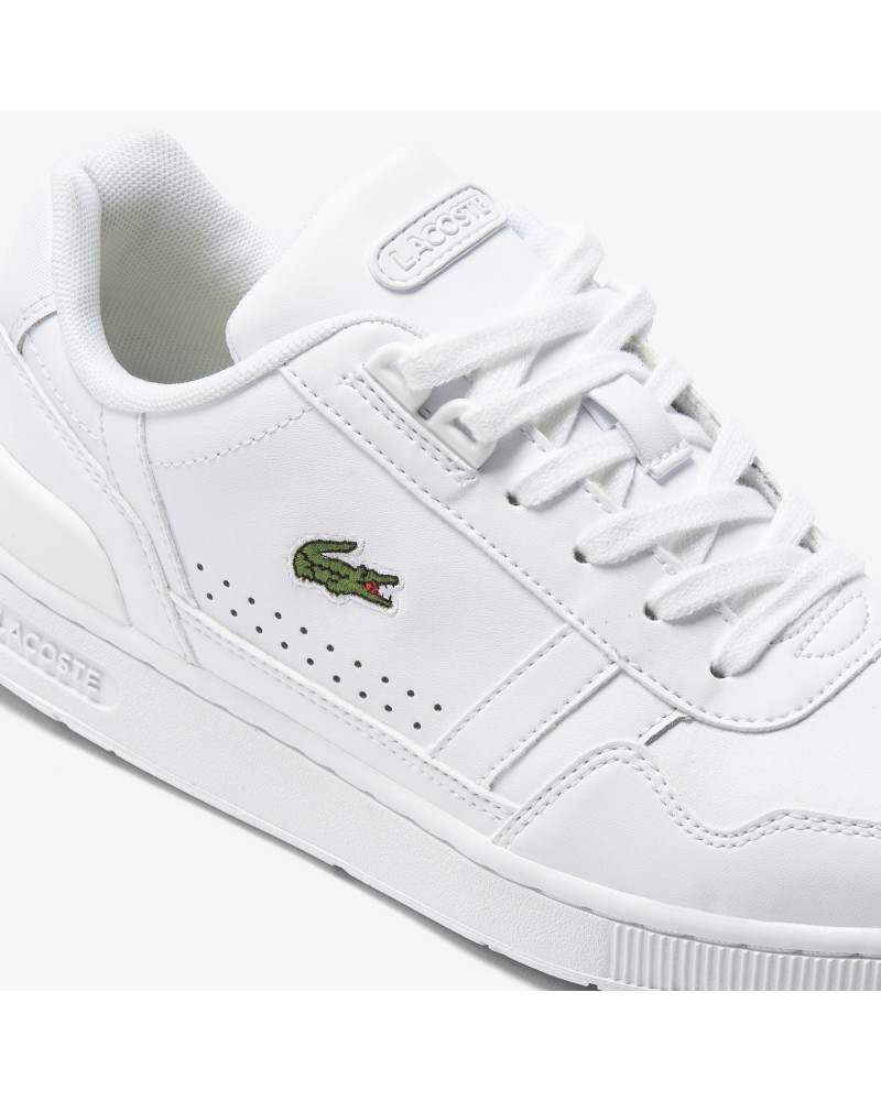 Sneakers T-Clip femme Lacoste en cuir