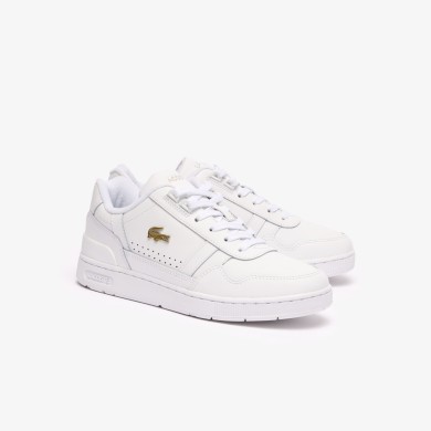 Sneakers T-Clip femme en cuir