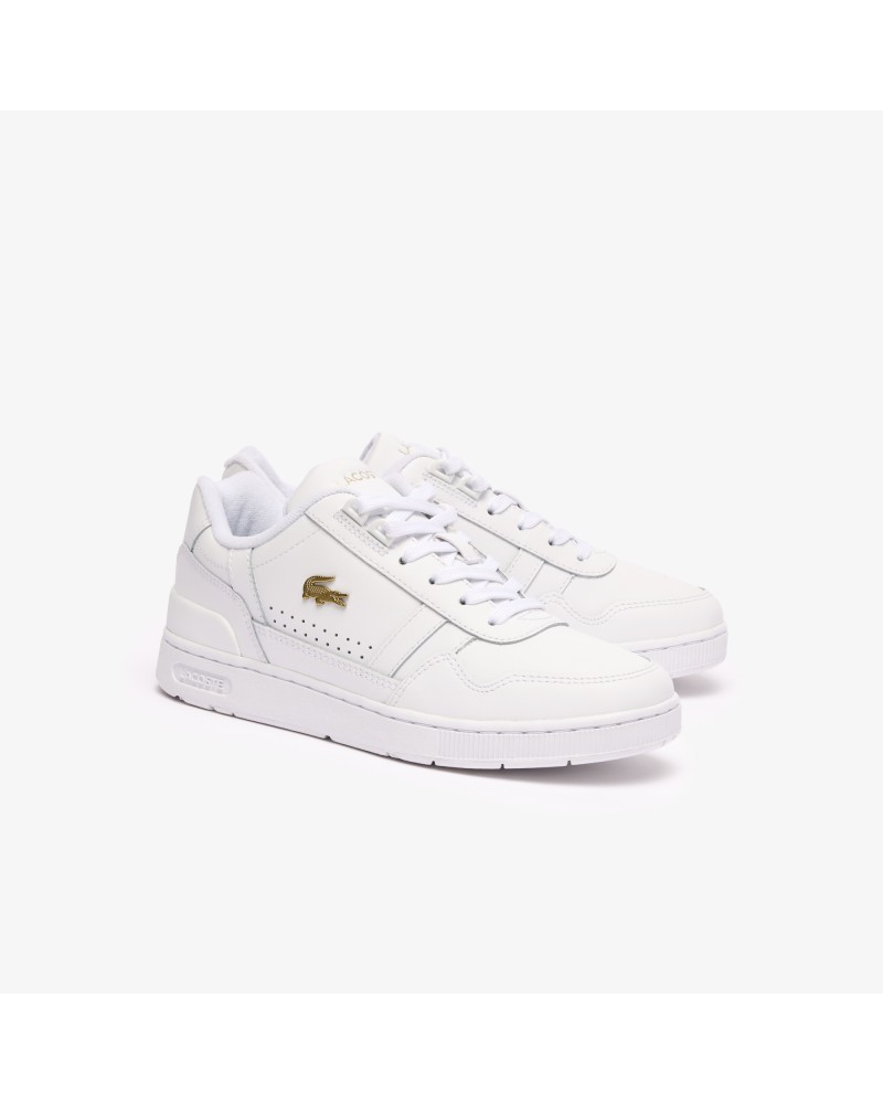 Sneakers T-Clip femme en cuir