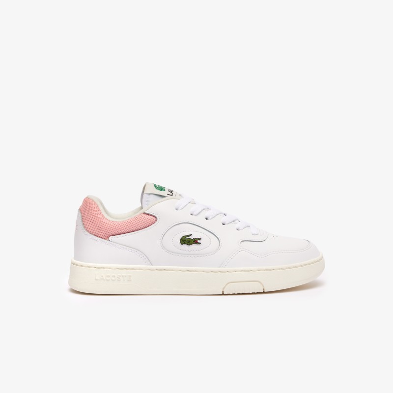 Sneakers Lineset femme cuir contrasté