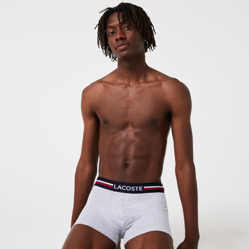 Lot De 3 boxers courts iconic ceinture tricolore