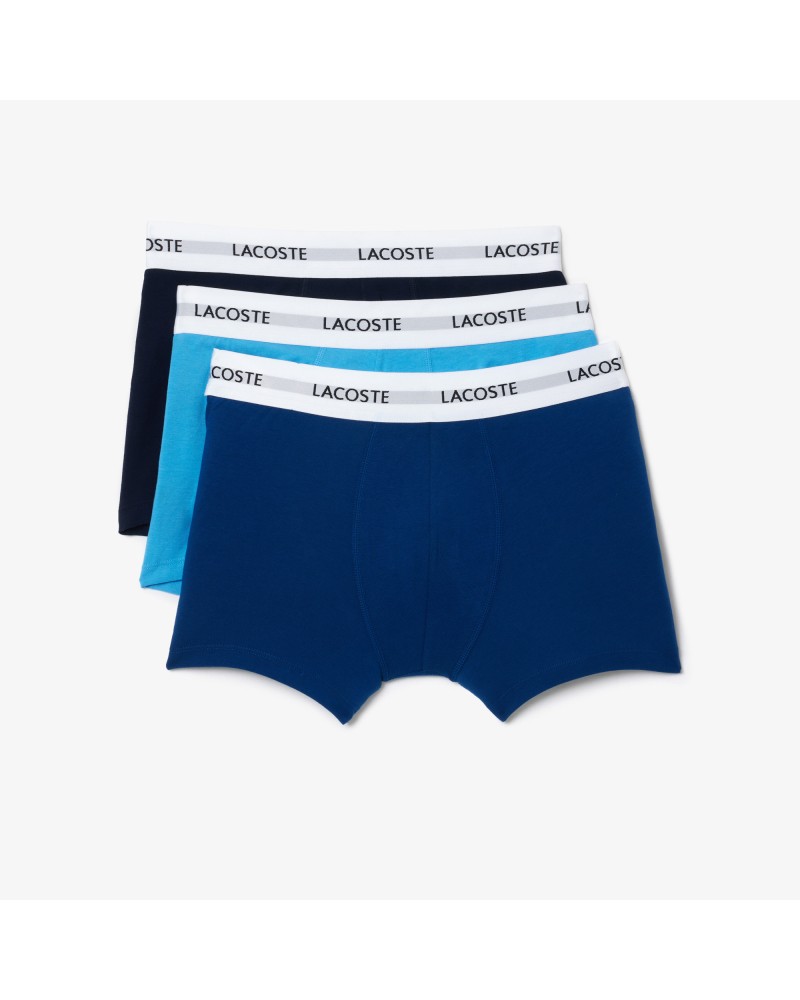 Lot de 3 boxers courts coton stretch